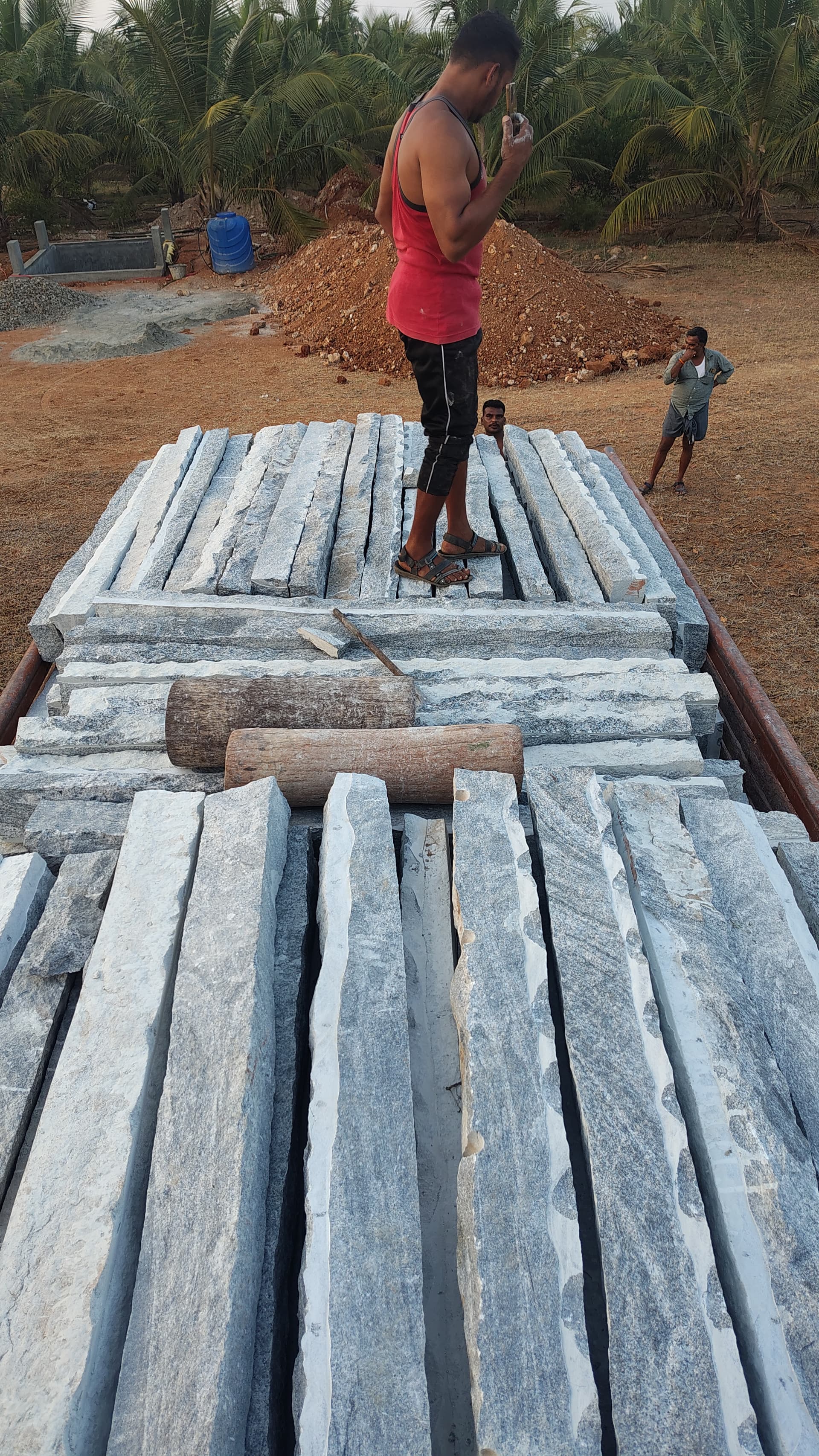 Black Stone — Stones & Sheets fencing by Navi Fencing